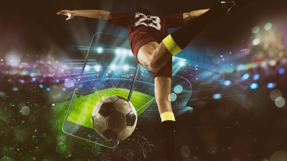 Aksi olahraga yang menggambarkan pilihan pertandingan di A200M